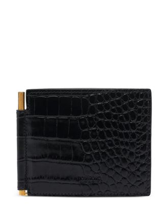 Tom Ford logo wallet - Nero