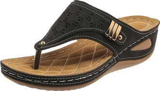 Generic Sandals For Women 2026 Comfortable Wide Width Womens Flip Flops with Comfort Arch Support Fashion Summer Beach Travel Orthotic Walking Thong Sandals S