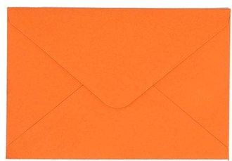 OEM 100 Sobres (13,5 X 18,5 Cm) Para Tarjetas De Boda, Tarjetas De Navidad, Invitaciones Acr&iacute;licas Y Fotos - Naranja