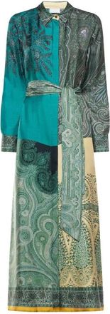 Pierre-Louis Mascia Aloe Shirt Dress - Dames - Shirt Kleedjes - Blauw - XS - Kleedjes