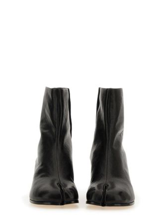Maison Margiela Split-Toe Sheepskin Boot - Black