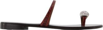 Giuseppe Zanotti Pia Morpheus Sandalen - Dames - Sandalen - Bruin - 37 EU - Leer - Schoenen