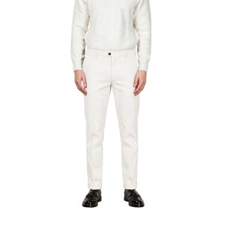 Mason's Pantalones Chinos Paris - Trousers - Hombre - Blanco - 3XL