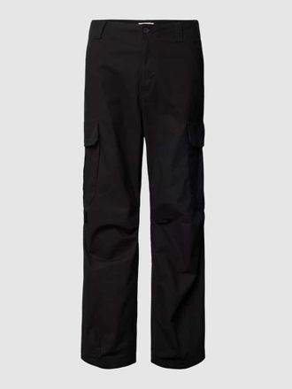 Tommy Jeans Cargohose mit Ges&auml;&szlig;taschen Modell AIDEN in Black, Gr&ouml;&szlig;e 33/32