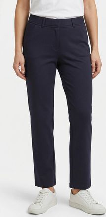 KjBrand Schlupfhose KJBRAND Susie, Damen, Gr. 42, N-Gr, blau (marine), Jersey, Obermaterial: 50% Polyester, 45% Viskose, 5% Elasthan, sehr bequem lang, Hosen 