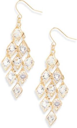 Tasha Crystal Chandelier Drop Earrings in Gold/crystal at Nordstrom Rack
