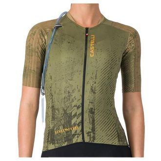 Castelli Unlimited Pro 2 Jersey Velotrikot f&uuml;r Damen | oliv