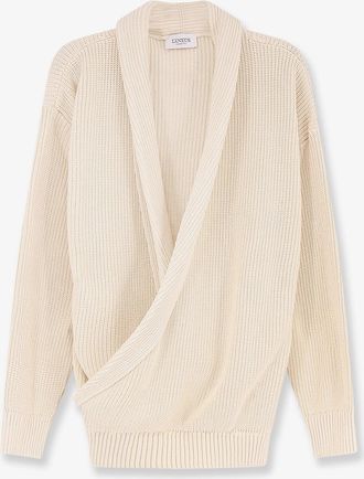 Laneus Maglia in cotone con scollatura incrociata - LANEUS - gender_Man