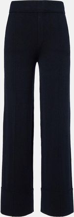 Jardin Des Orangers Pantaloni a gamba larga in lana e cashmere