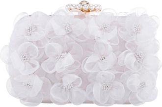 Nina Serenity Clutch in White at Nordstrom