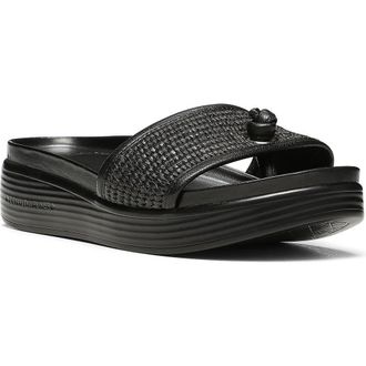 Donald J Pliner Farrah Platform Sandal in Black-Blk at Nordstrom Rack, Size 5.5