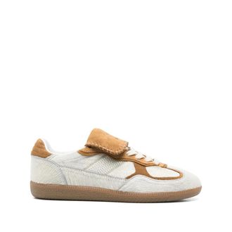 Alohas Sneakers, female, Brown, 3 UK, Grey Lace-up Trainers with Padded Ankle