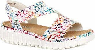 Rieker Womens Barbados Womens Sandals - White - Size: 3.5