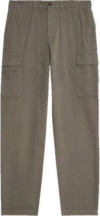 Lyle & Scott Cargo Zakbroek Khaki Ash - Heren - Straight fit broeken - Groen - W34 L32 - Katoen - Broeken