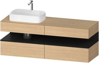 Duravit Qatego Consola Mueble Bajo Lavabo, 2 Extensiones, 2 - Duravit