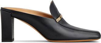 Tod's 71mm Cuoio mules - women - Calf Leather/CALFSKIN/Calf Leather - 38.5 - Black