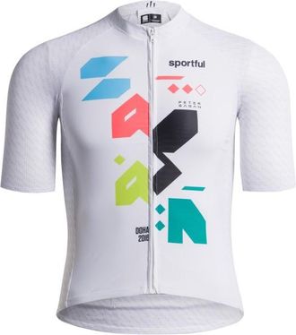 Sportful Sagan Supernova Jersey Velotrikot f&uuml;r Herren | wei&szlig;