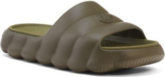 Moncler Lilo Slide Sandal in Olive at Nordstrom, Size 12Us