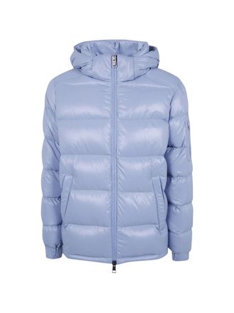 Herno Glossy Quilted Sleeve Pocket Padded Jacket