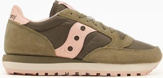 Saucony Saucony Jazz Original S1044-695 Sneaker WomensOlive Peach Shoes ZOGG1553