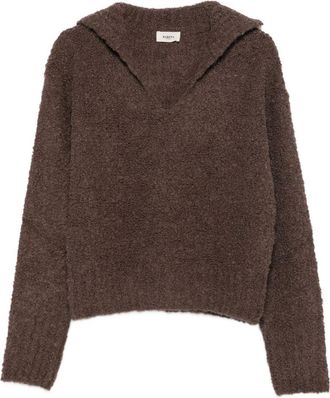 Barena Brown Wool Blend Sweater