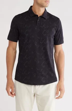 Travis Mathew Warmer Tides Polo in Black at Nordstrom Rack, Size Xx-Large