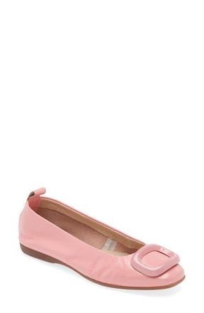 Wonders Ballet Flat in Lack Blush at Nordstrom, Size 5.5-6Us
