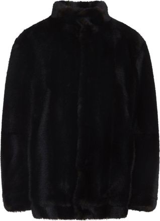 Maison Margiela Brown Ecofur Jacket-Donna
