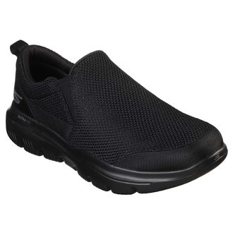 Skechers Mens Go Walk Evolution Ultra-impec Slip On Trainers, Black Black Textile Bbk, 9 UK