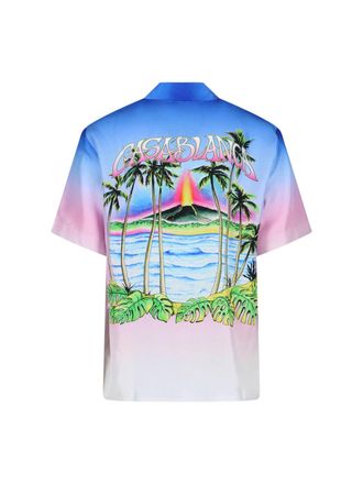 Casablanca Mens Shirts Multicolour Silk