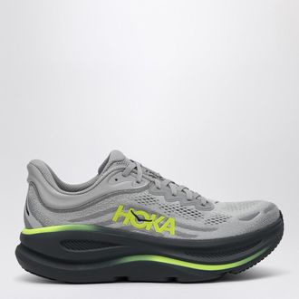 Hoka One One Bondi 9 sneakers in Sturdust/Outer Orbit
