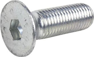 cofan Din-7991 C-10.9 M-20 X 60 Z Caja 25 Unid., Tornillo Allen Din 7991 Cabeza Avellanada Y Plana, Con Hex&aacute;gono Interior, Clase 10.9, Acabado Zincado. Medi