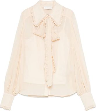 Zimmermann Camicia con fiocco - Toni neutri
