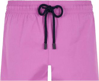 Vilebrequin Zwemkleding Kort en Aansluitend Stretch Effen - Heren - Strandmode - Roze - 2XL - Badmode