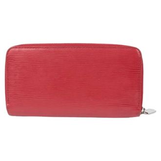 Louis Vuitton Pre-owned Wallets, female, Red, Size: ONE SIZE Pre-owned Zippy Wallet Long Wallet