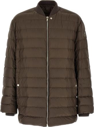 Rick Owens Brown Quilted Jacket