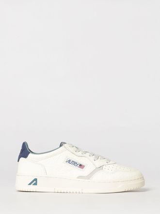 Autry Medalist Low Top Trainers in Bicolour Leather and Suede