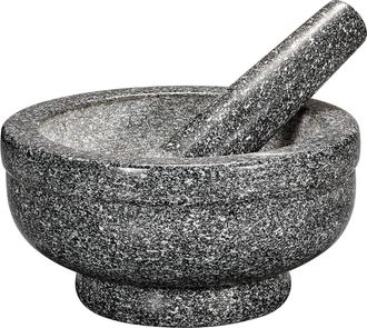 cilio Giant Granite Mortar & Pestle, 5-Inch Height