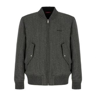 Gucci Heren, Jassen, Grijs, Maat: S Wol