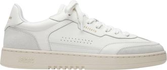 Axel Arigato White/Off White Dice T-Toe Leather Suede Sneakers