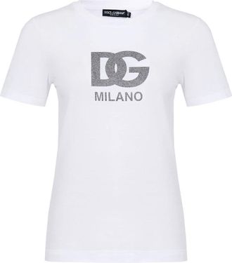 Dolce & Gabbana Mujer, Camisetas, Blanco, Talla: M