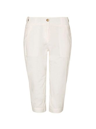 Protest 3/4-Hose PROTEST 3/4 Hose SOUPIE 3/4, Damen, Gr. XXL, EURO, weiss (seashellsanftes wei&szlig;), Obermaterial: 100% Baumwolle CO., Hosen 3/4-Hose