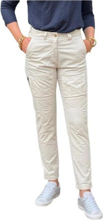 Aeronautica Anti-G Broek - Dames - Slim Fit Broeken - Wit - XS - Katoen - Broeken