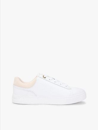Tommy Hilfiger Zapatillas de piel con logo en relieve