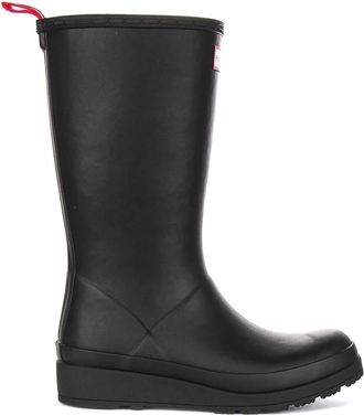 Hunter Wellies, female, Black, 5 UK, Play Tall Rain Wellies
