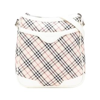 Burberry Borsa Crossbody Nova Check Pre-owned - - Pre-owned - Donna - Beige - ONE SIZE