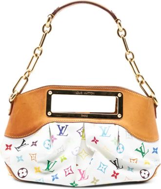 Louis Vuitton Borsa a tracolla Judy PM con monogramma multicolore 2003-2025 - Bianco