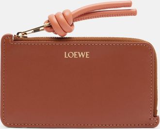 Loewe Knot leather card holder
