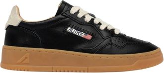 Autry Medalist Low Soflea Nab - Heren - Sneakers - Zwart - 40 EU - Katoen - Schoenen