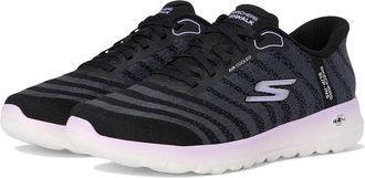 Skechers Go Walk Joy Juneau Hands Free Slip-Ins Womens Walking Shoes Black/Lavender : 10.5 B - Medium, Synthetic